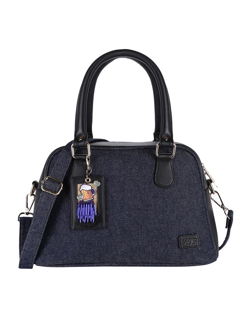black leatherette (pu) handbag - 17528844 - Zoom Image - 0