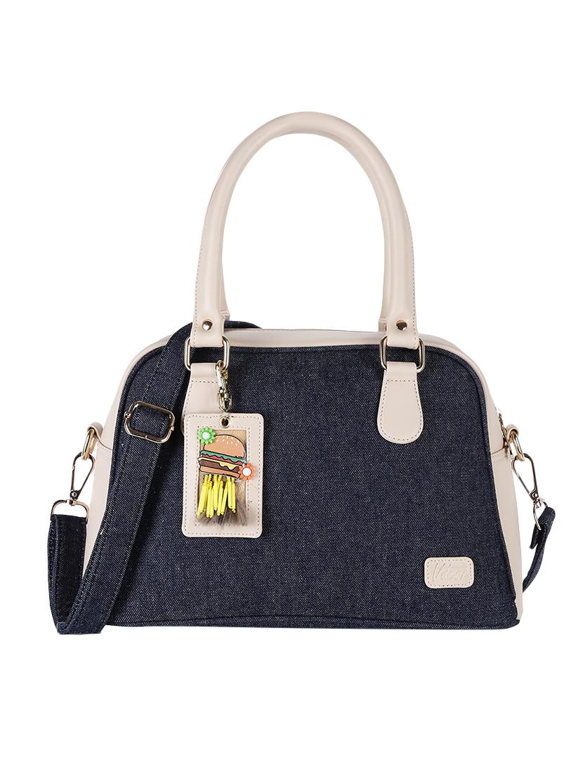 cream leatherette (pu) handbag - 17528845 -  Zoom Image - 0