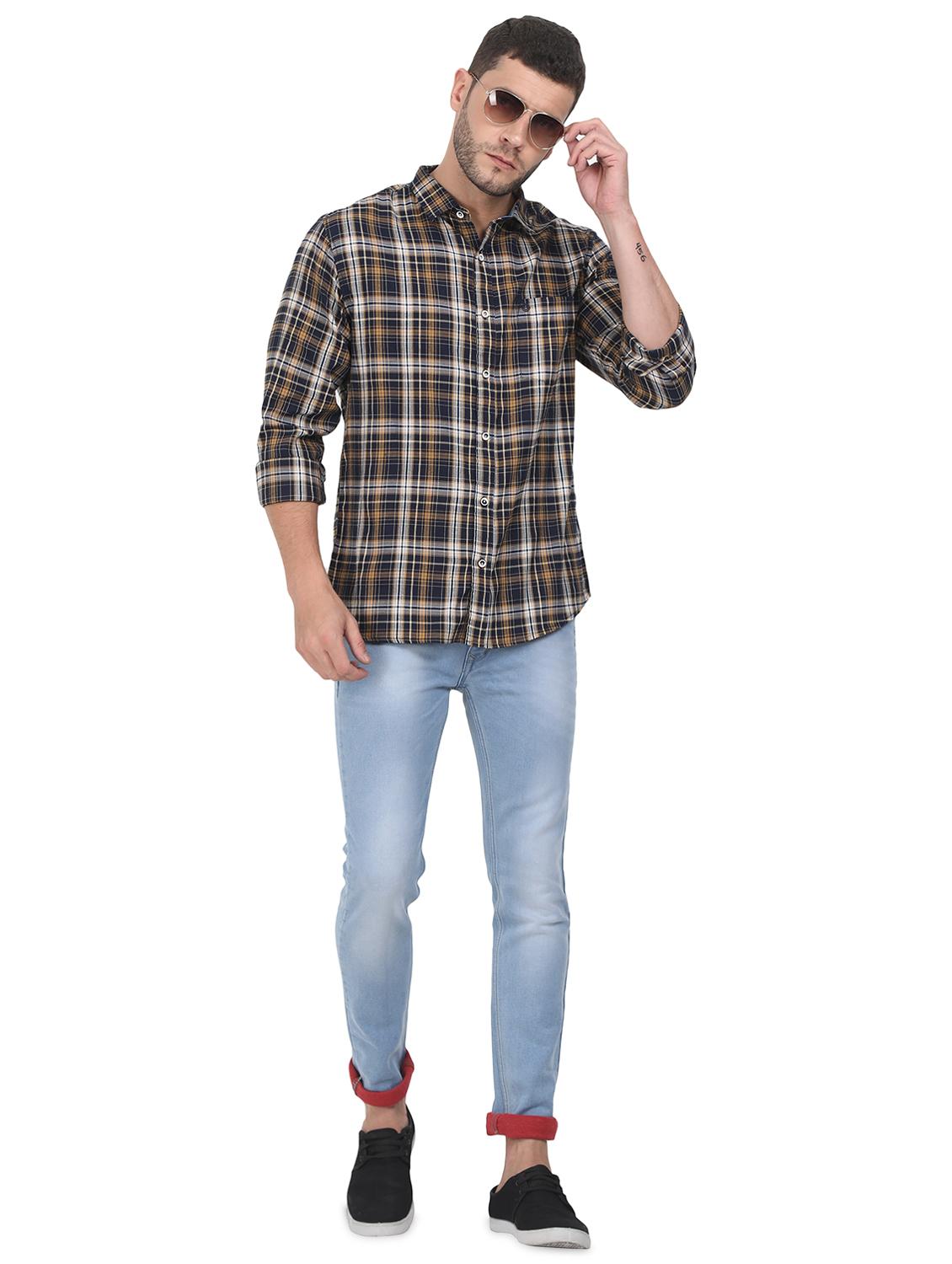 multi colored checkered casual shirt - 17528958 - Standard Image - 3