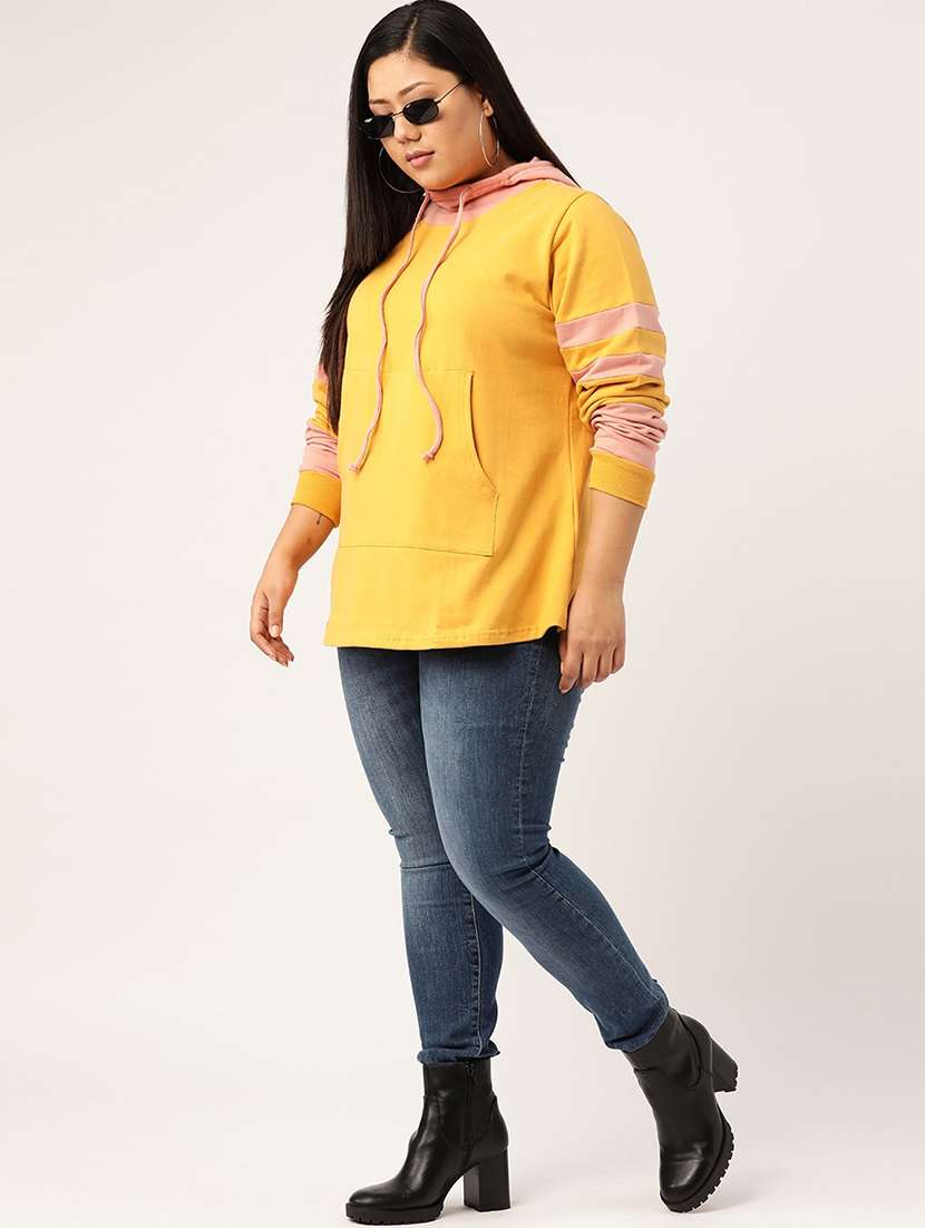 hooded neck plus sweatshirt - 17529858 -  Standard Image - 3