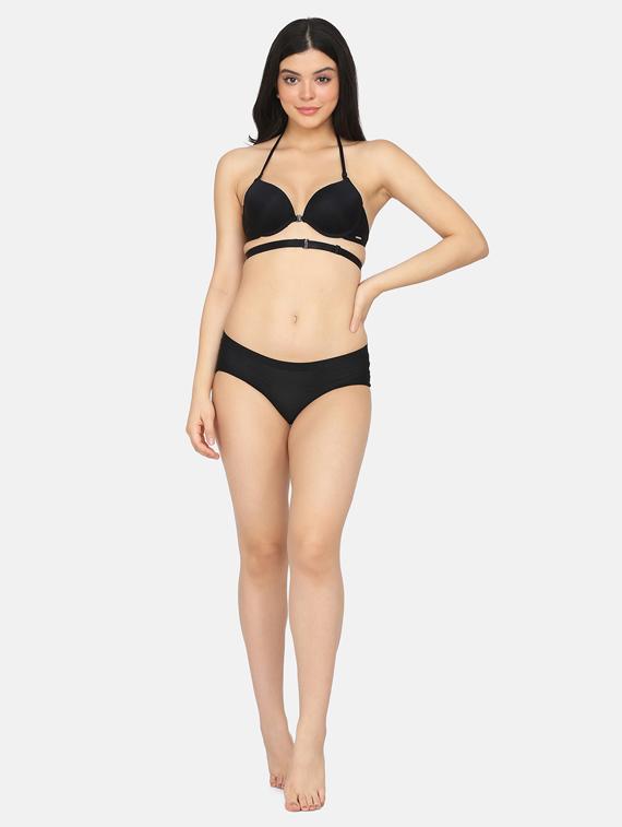 styled back push up bra - 17530337 - Standard Image - 3