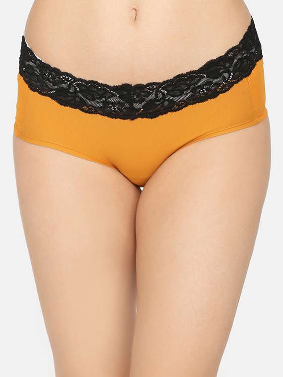 lace detail hipster panty