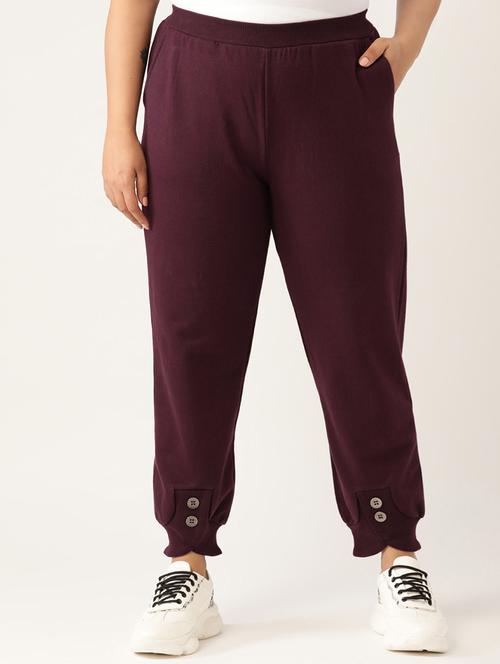 burgundy plus jogger  - 17530545 -  Standard Image - 0
