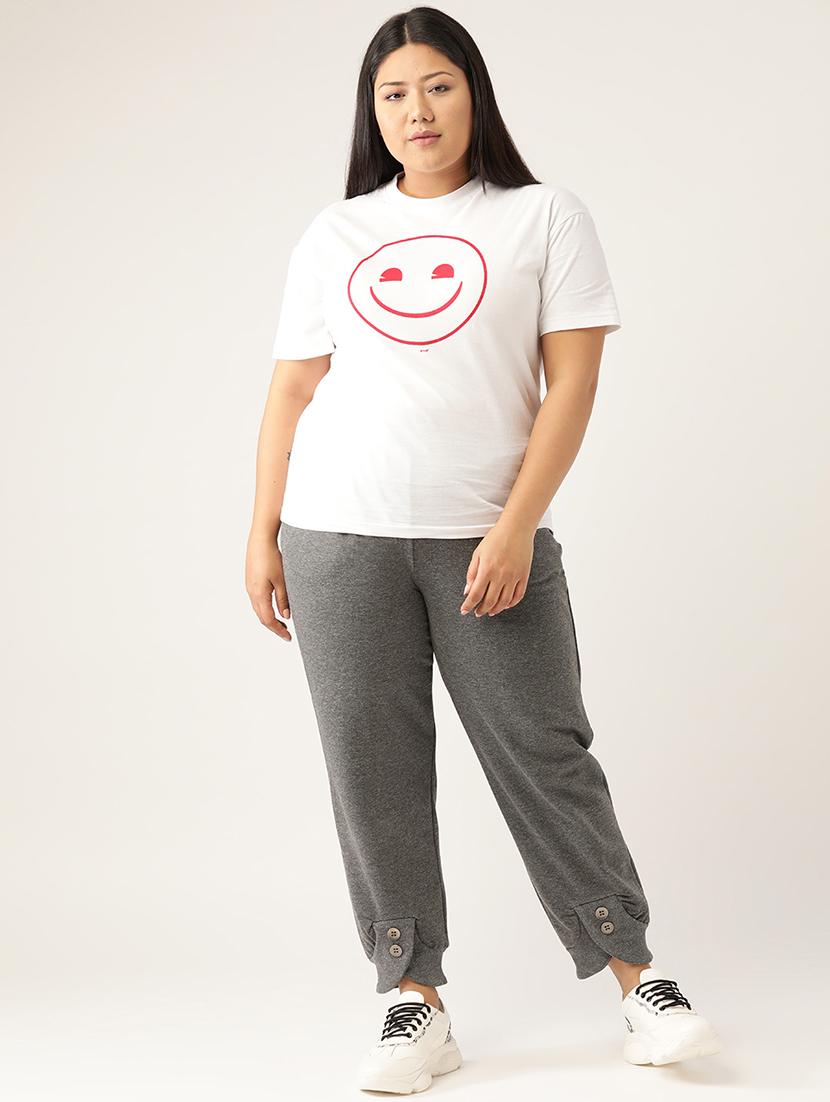 grey plus jogger - 17530549 - Standard Image - 3