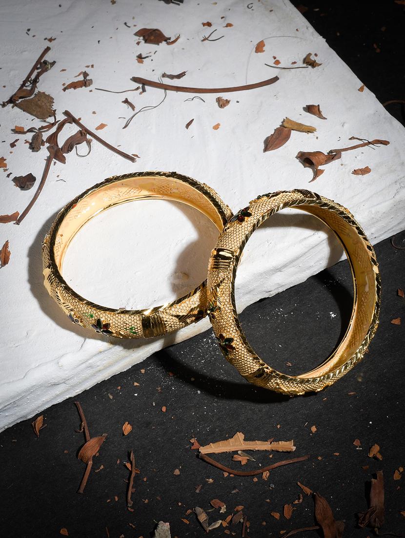 gold brass bangle - 17530556 - Zoom Image - 0