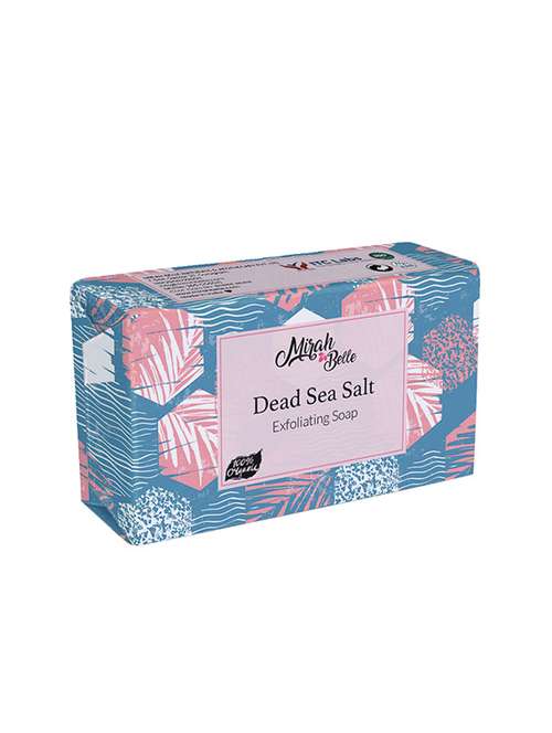mirah belle - organic dead sea salt exfoliating soap bar 125 gm - 17530666 -  Standard Image - 0