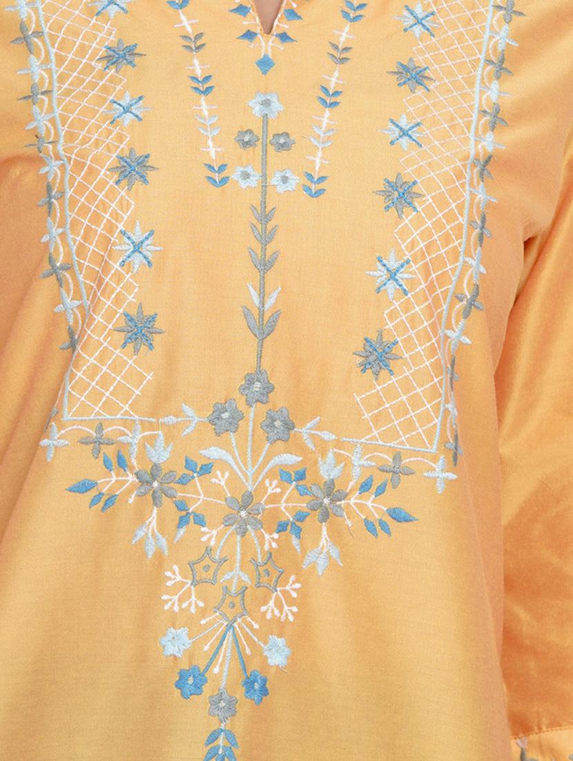 women's straight kurta - 17532488 - Standard Image - 3