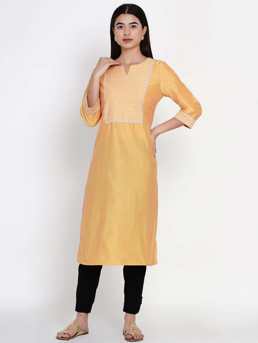 women's straight kurta