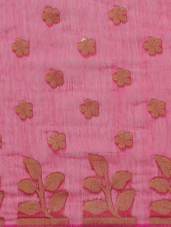 self design jamdani saree - 17533310 - Standard Image - 3