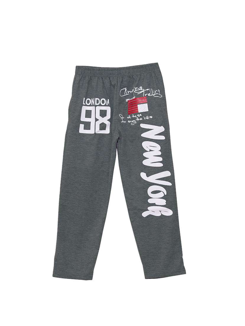 grey cotton track wear