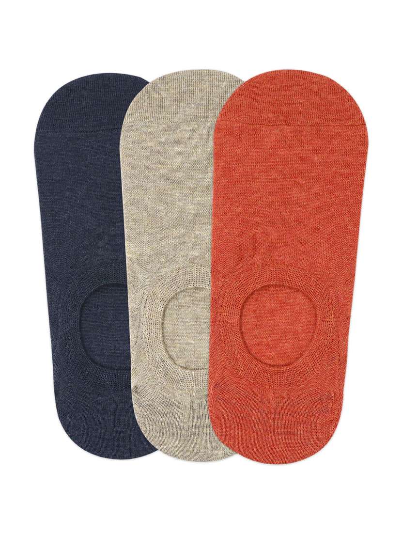 men pack of 3 solid ankle length  sock