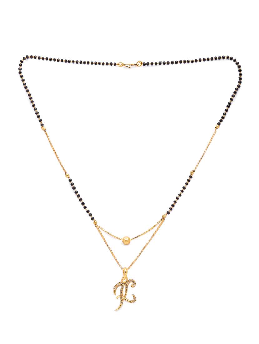 gold beads mangalsutra