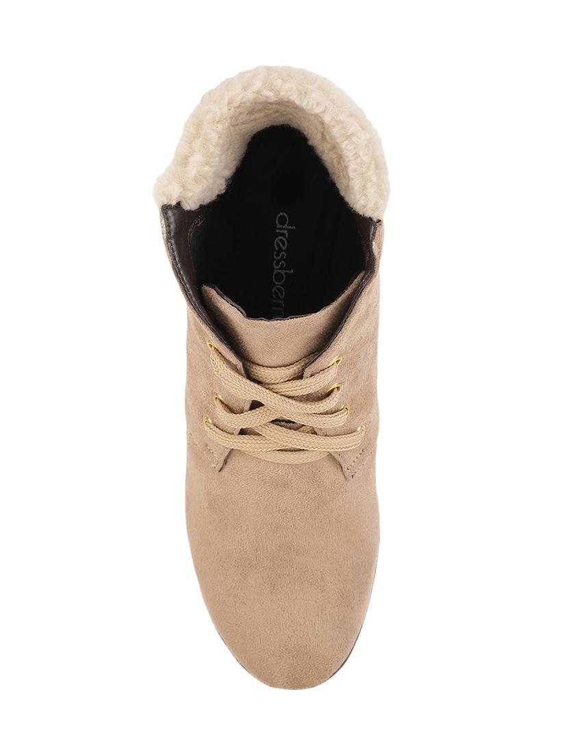 beige ankle boot - 17534537 - Standard Image - 3