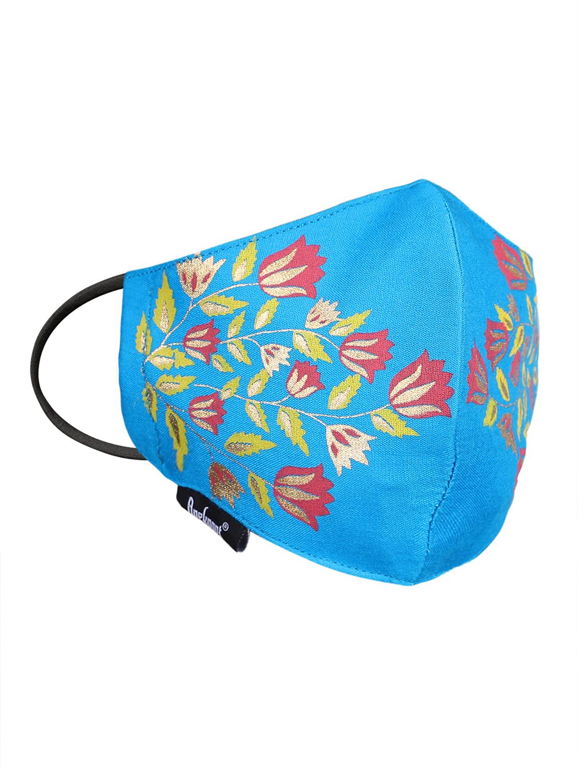 blue anti-pollution women mask - 17534973 - Standard Image - 3