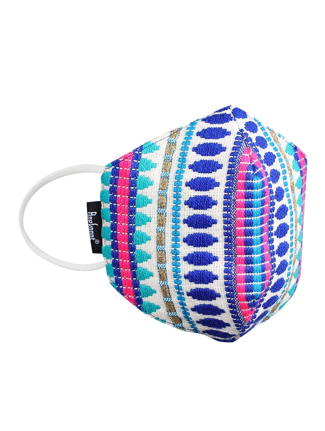 printed anti-pollution women mask with mobile sling - 17534987 -  Standard Image - 3