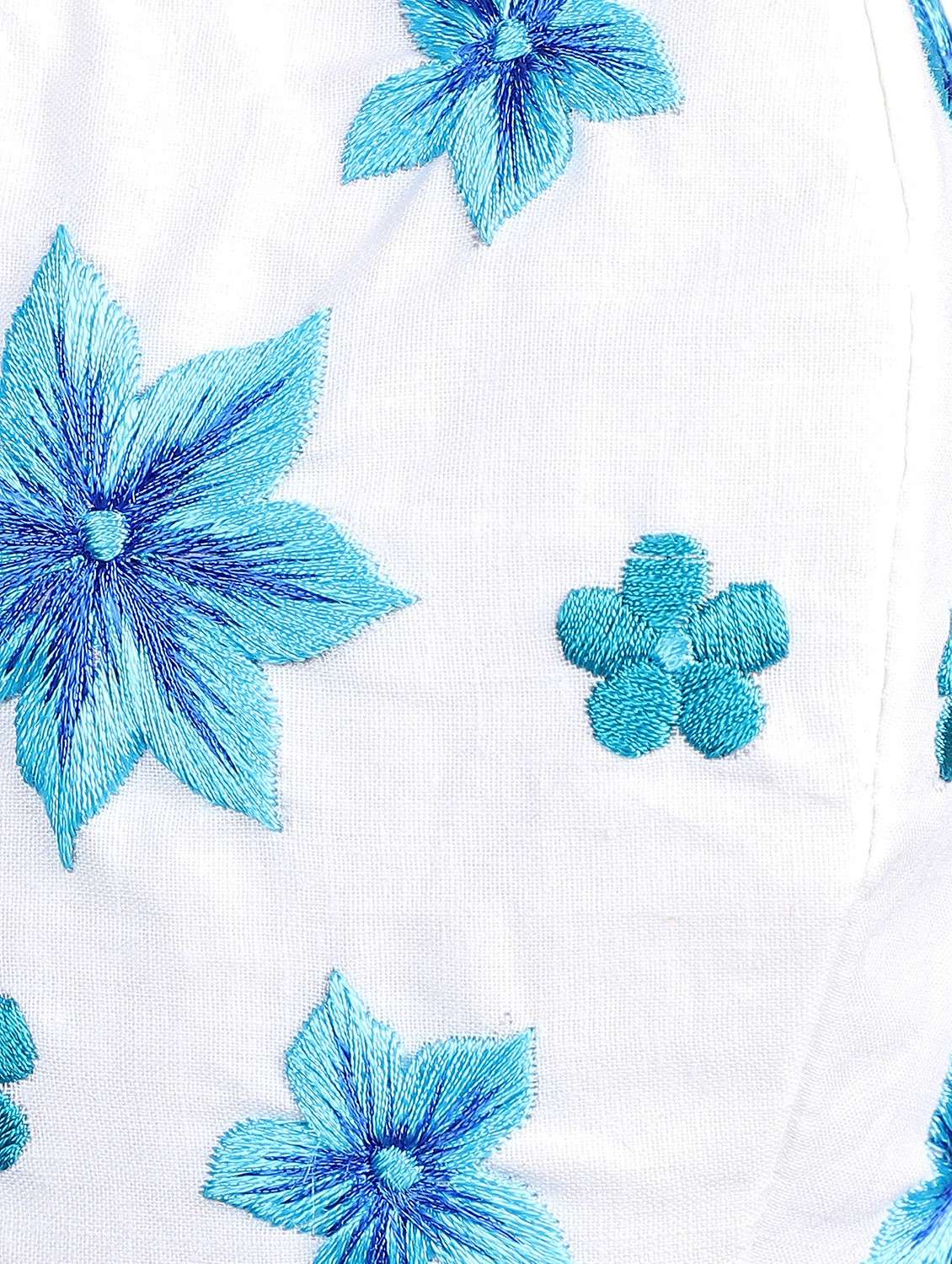 white cotton decorative women mask - 17535001 -  Standard Image - 5