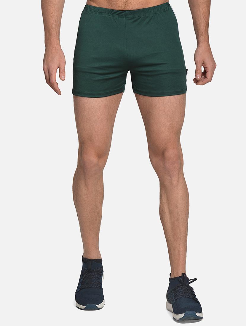 green side striped shorts - 17536430 - Zoom Image - 0
