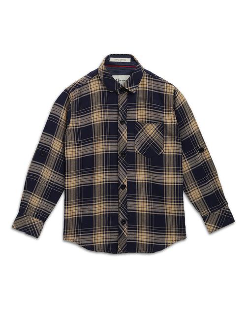 navy blue checkered shirt  - 17536711 -  Standard Image - 0