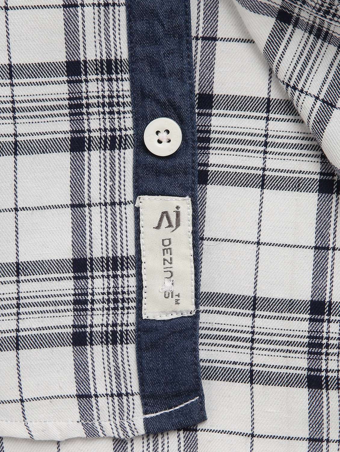 white checkered shirt - 17536717 - Standard Image - 3