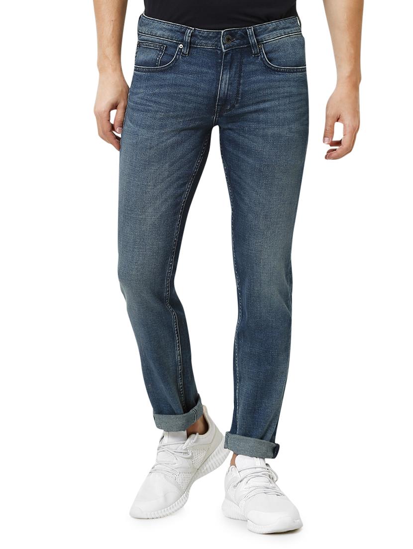 blue light washed denim jeans - 17538903 - Zoom Image - 0