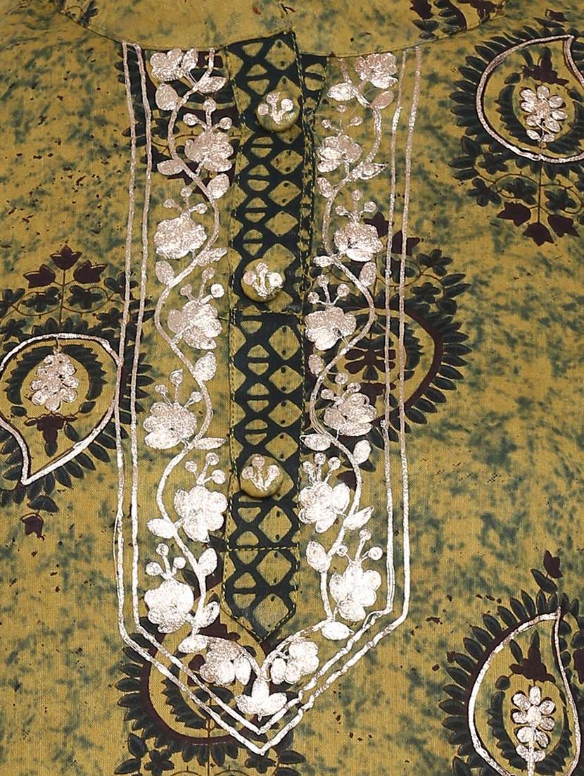paisley anarkali kurta - 17541180 - Standard Image - 3