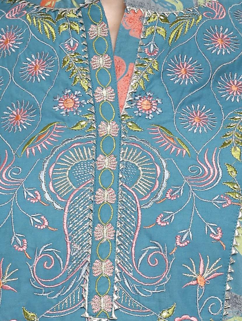 women's flared kurta - 17541183 -  Standard Image - 3