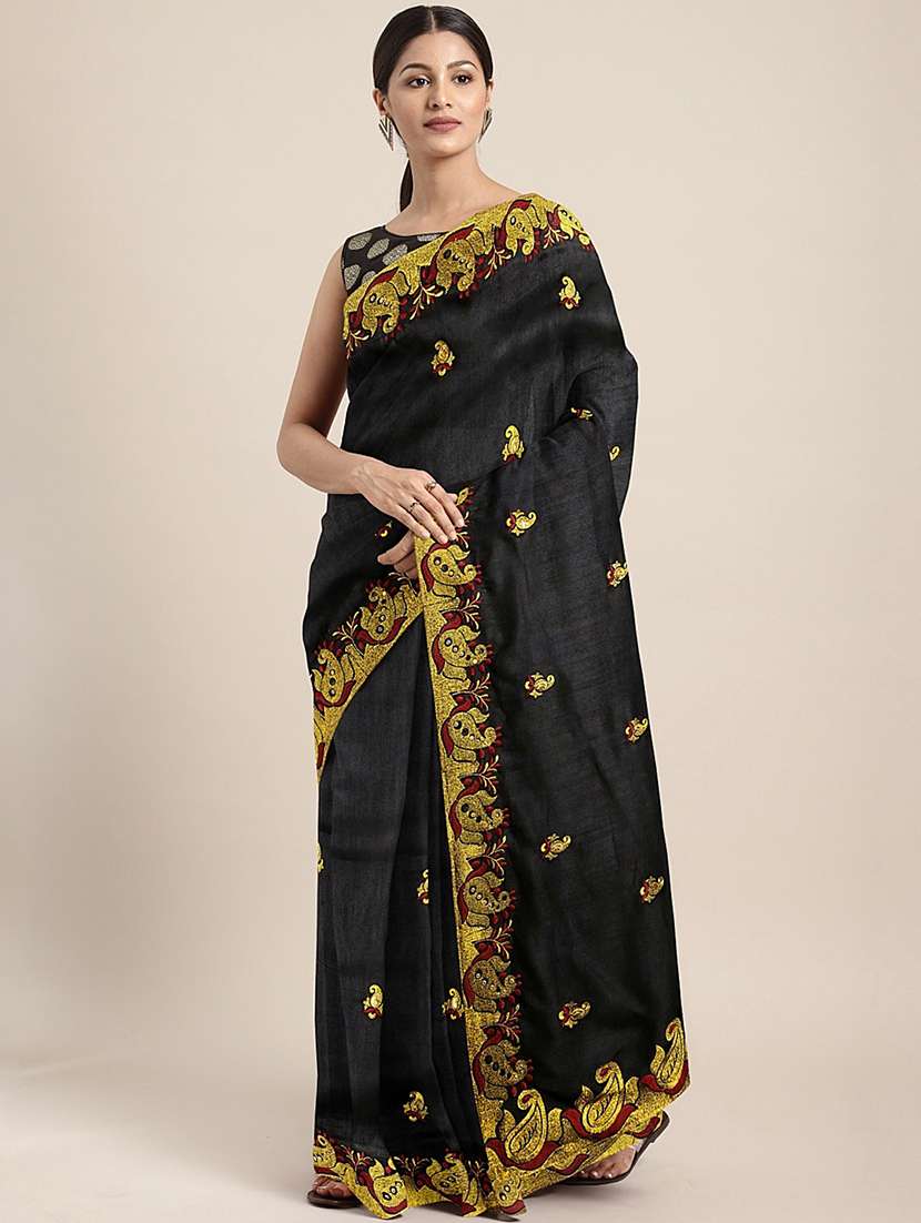 women's embroidered saree - 17541317 -  Zoom Image - 0
