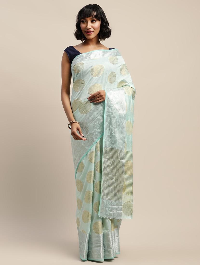 jacquard banarasi saree - 17541375 - Zoom Image - 0