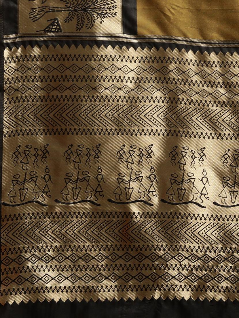 women self design bordered saree - 17541396 - Standard Image - 3