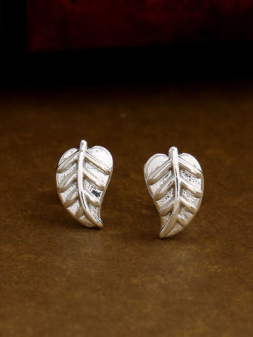 silver metal studs earring - 17542806 - Zoom Image - 0