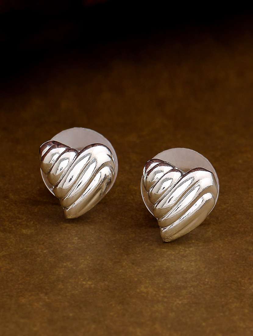 silver metal studs earring - 17542830 - Zoom Image - 0