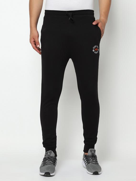black solid jogger - 17543437 - Zoom Image - 0