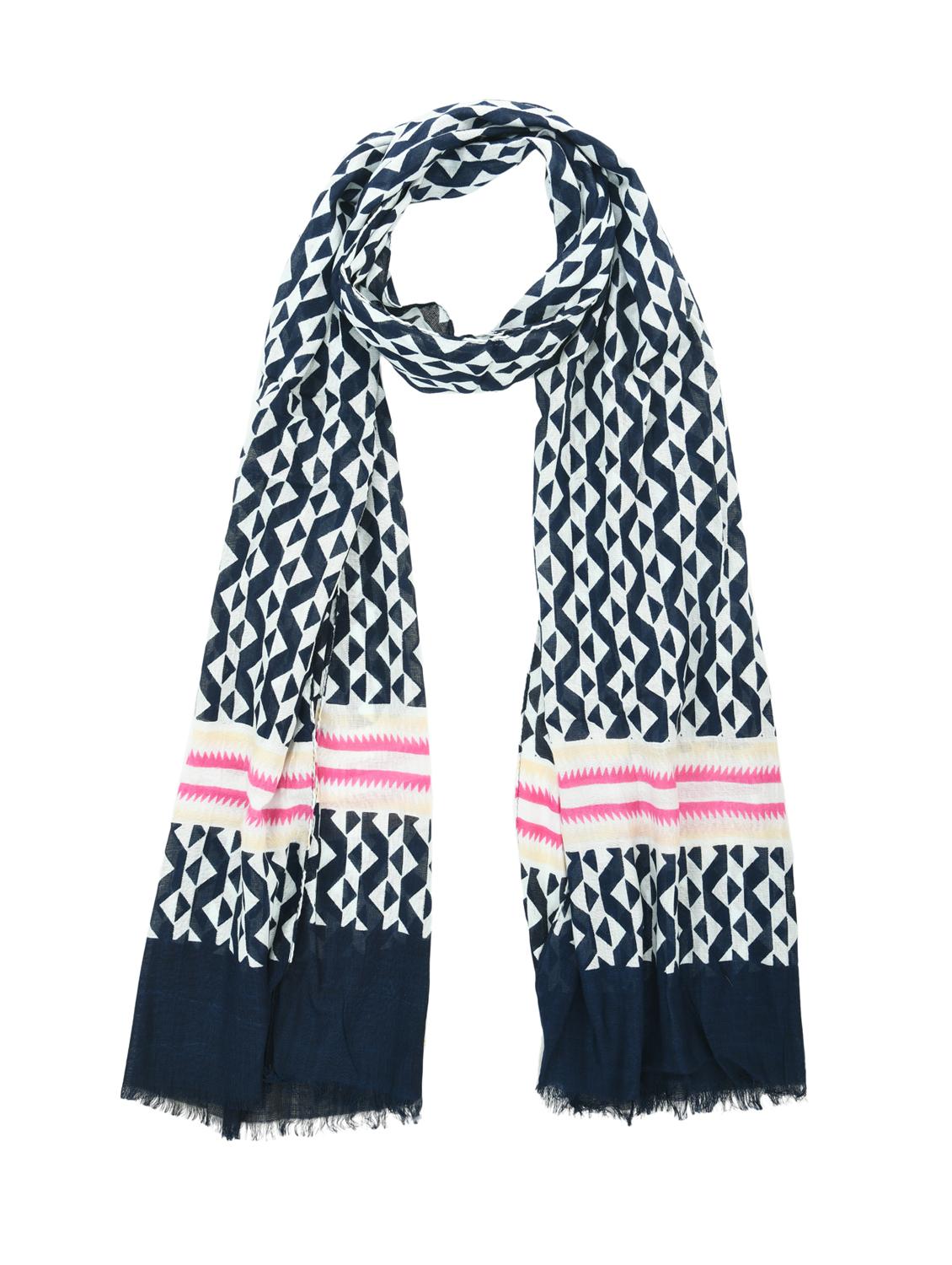 black viscose stole - 17544386 - Standard Image - 3