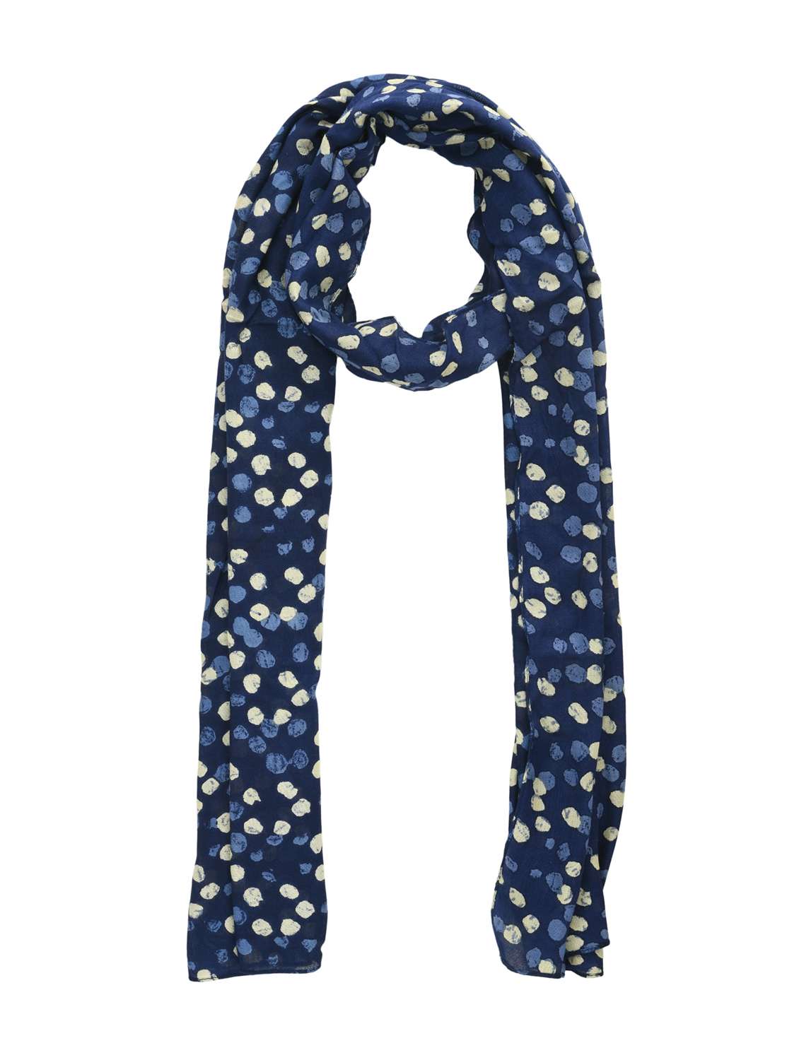 blue viscose stole - 17544390 -  Standard Image - 3