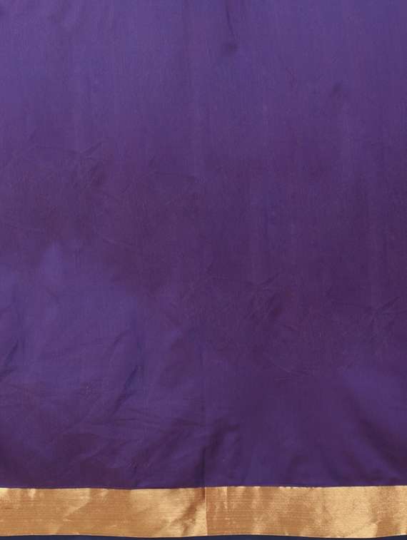 zari work woven saree with blouse - 17545787 - Standard Image - 3