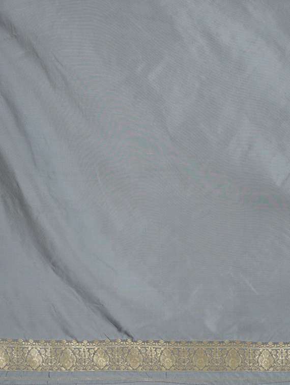 ethnic motifs  banarasi saree with blouse - 17545798 -  Standard Image - 3