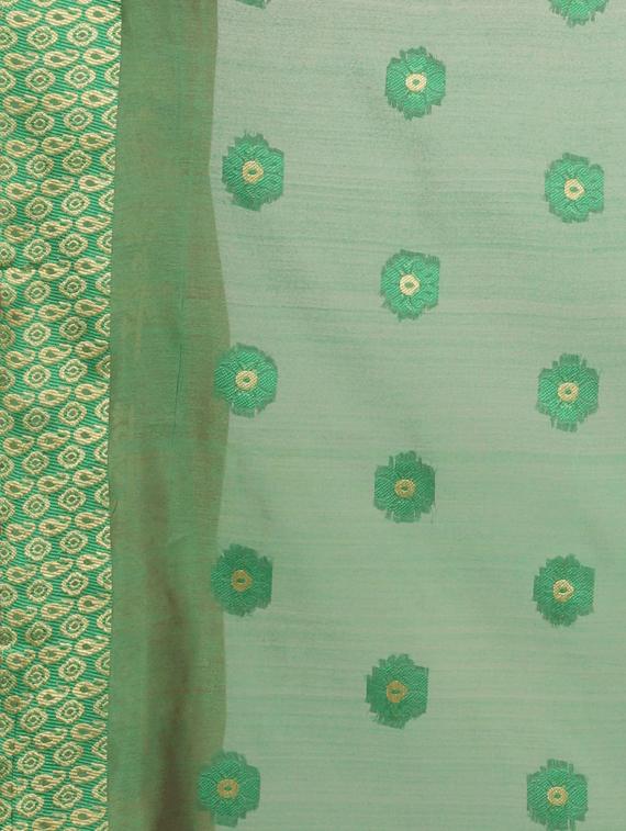 floral banarasi saree - 17545845 - Standard Image - 3