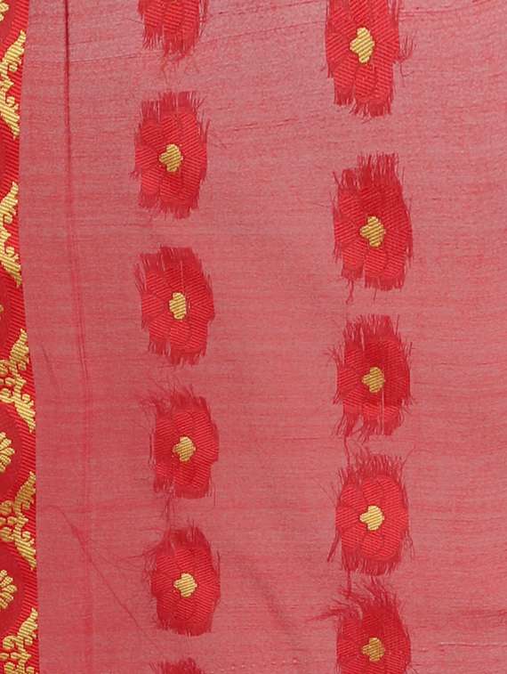 floral banarasi saree with blouse - 17545854 -  Standard Image - 3