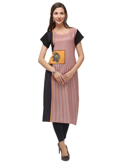 women's straight kurta - 17547293 - Standard Image - 0