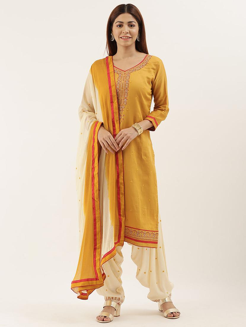 embroidered unstitched suit - 17548830 - Zoom Image - 0