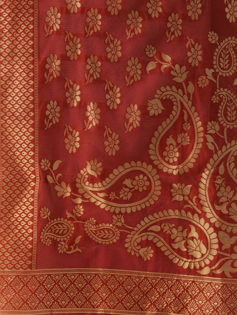 zari work unstitched suit - 17548845 -  Standard Image - 5