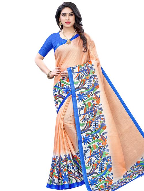 conversational printed saree - 17548932 - Standard Image - 0