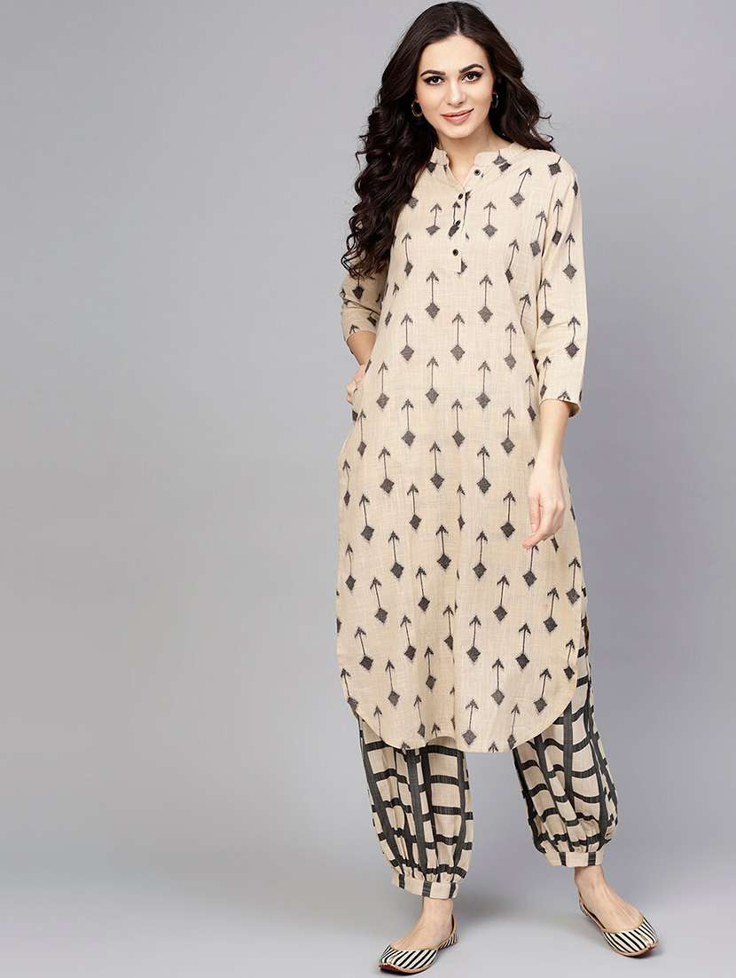printed kurta salwar set
