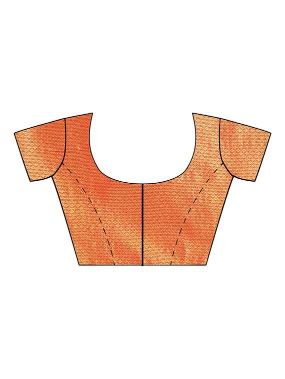 turquoise silk blend banarasi saree with blouse - 17553921 -  Standard Image - 3