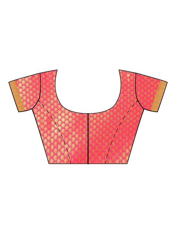 conversational banarasi saree with blouse - 17553924 - Standard Image - 3
