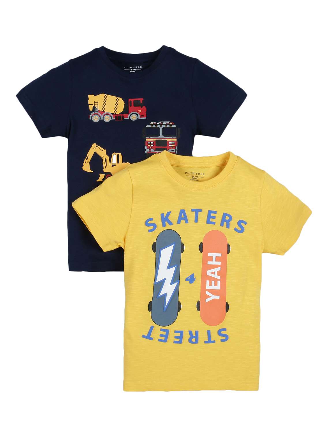 pack of 2 printed tee