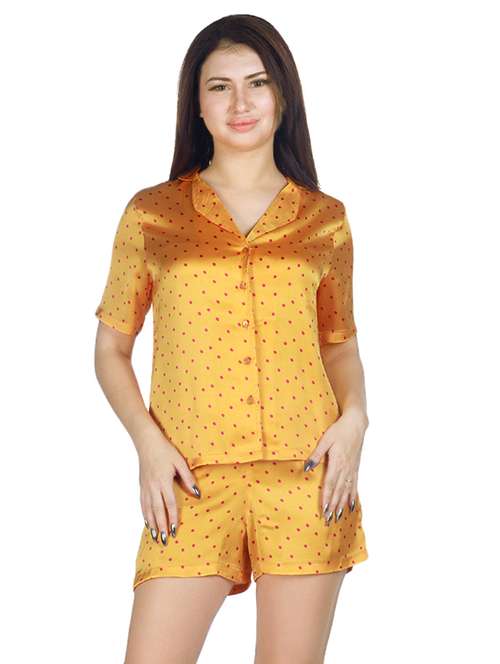 satin nightwear shorts set  - 17554834 -  Standard Image - 0