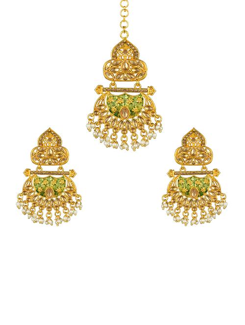 gold plated chandellier earring - 17556999 -  Standard Image - 0