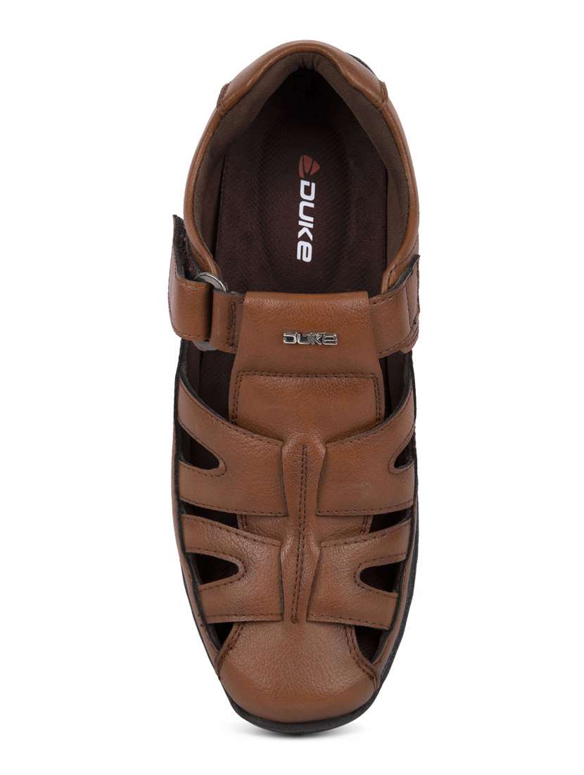tan synthetic & mesh slip on sandals - 17558231 - Standard Image - 3