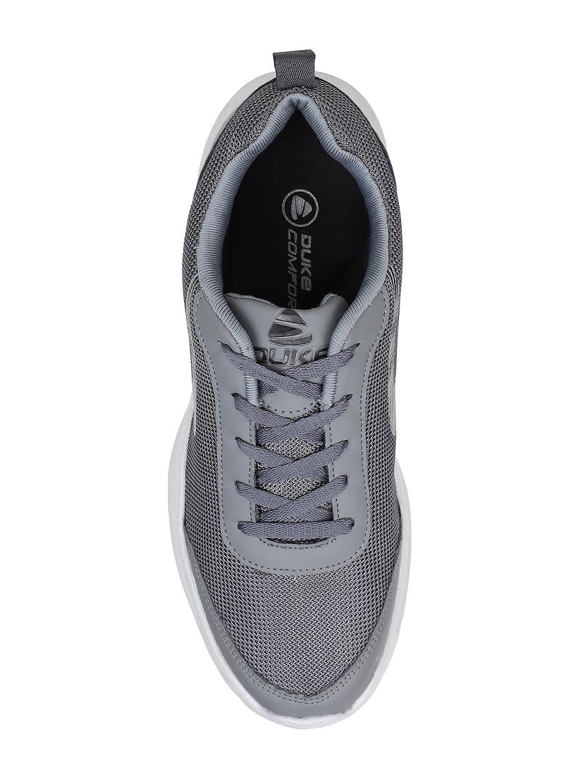 grey lace up sport shoe - 17558280 - Standard Image - 3